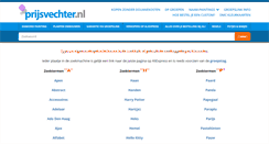 Desktop Screenshot of prijsvechter.nl